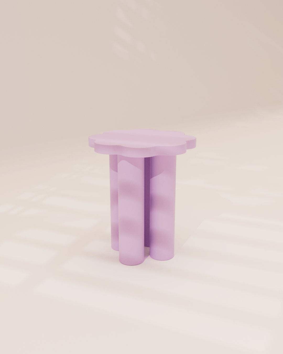 Colorful FLEUR side table