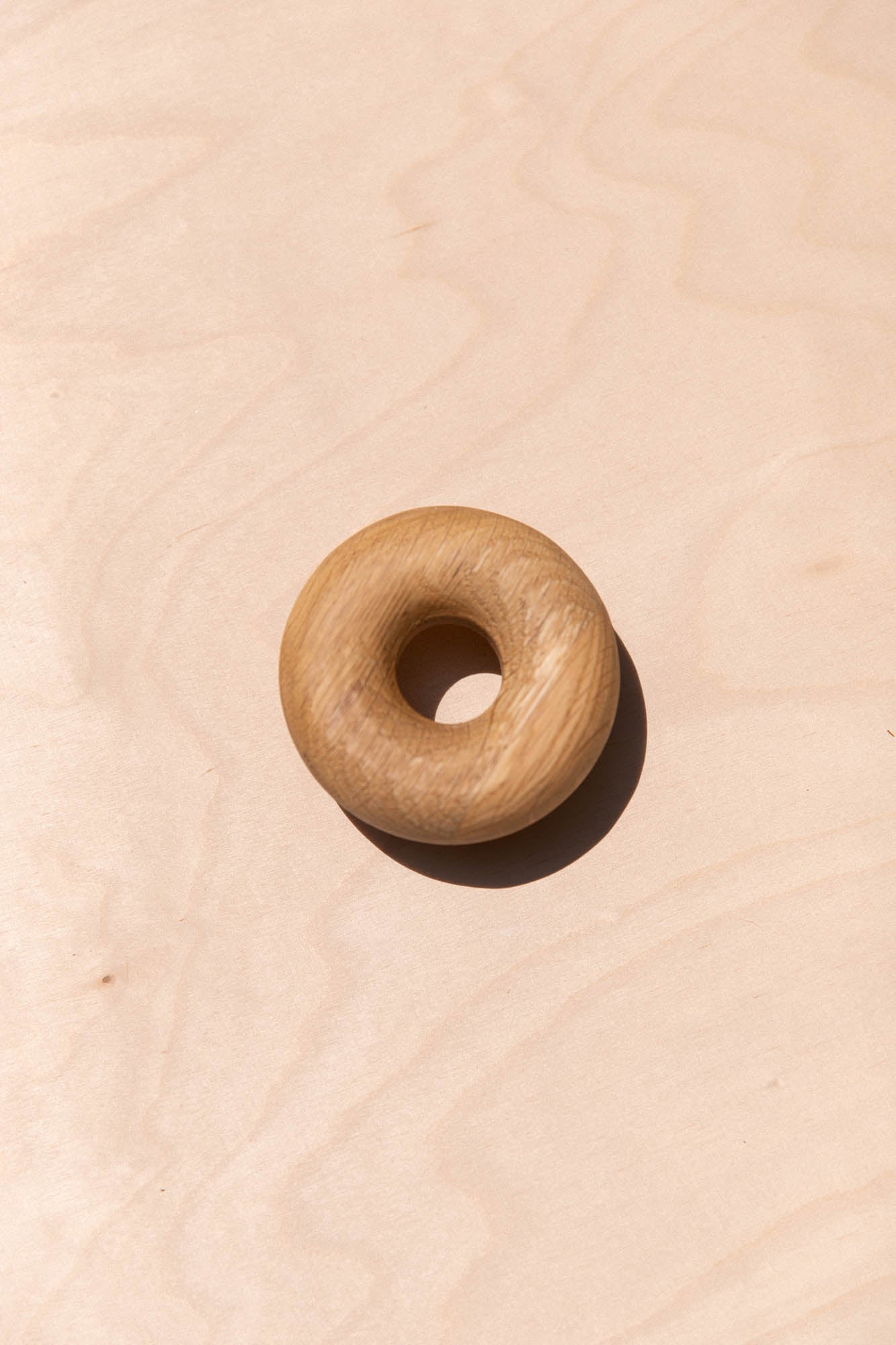 Poignées forme Donuts en chêne