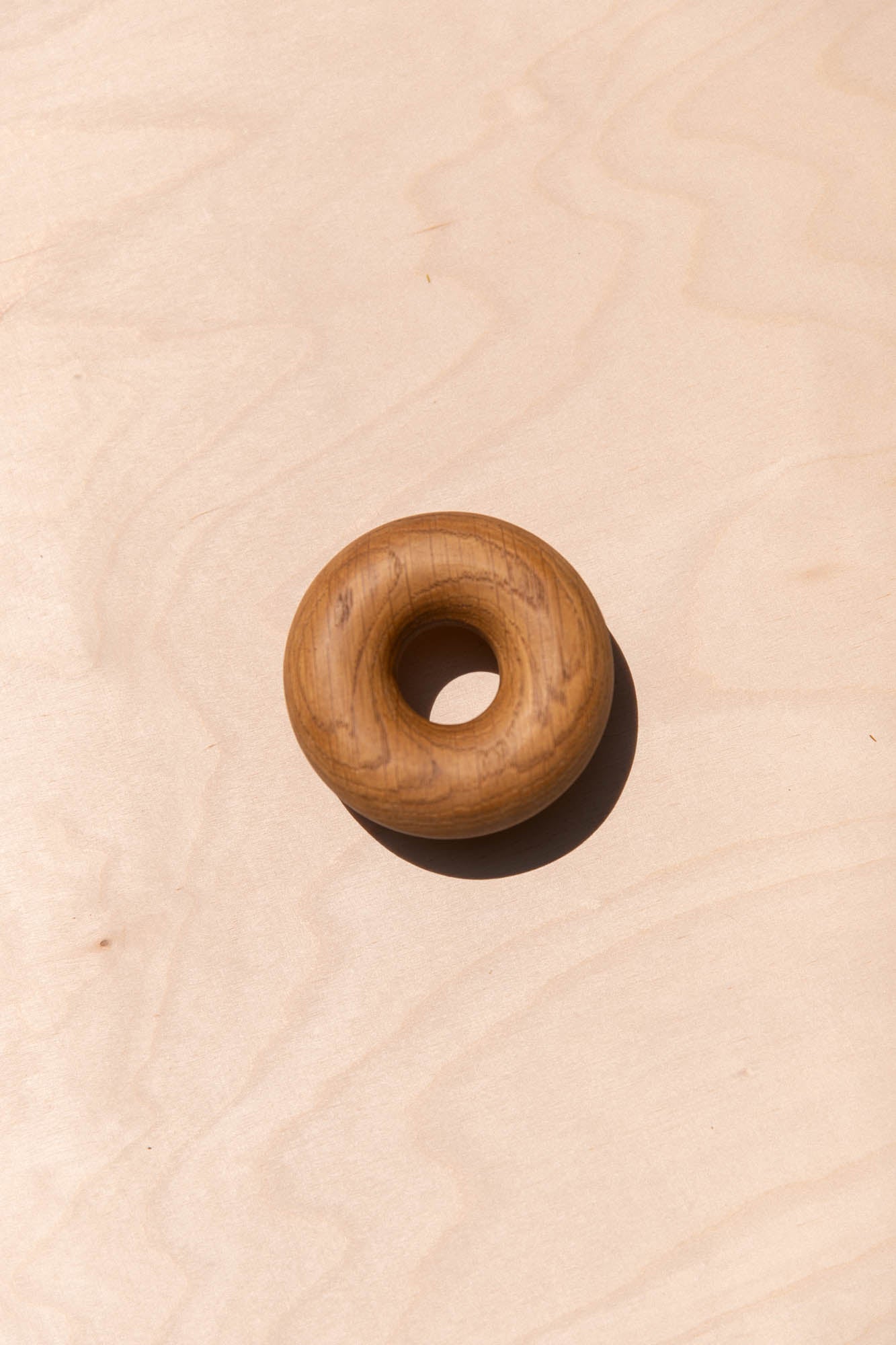 Poignées forme Donuts en chêne