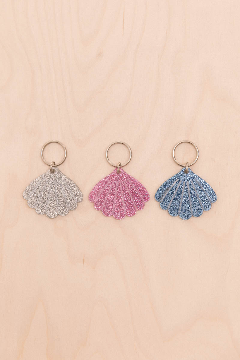 Porte-clés coquillage Paillettes