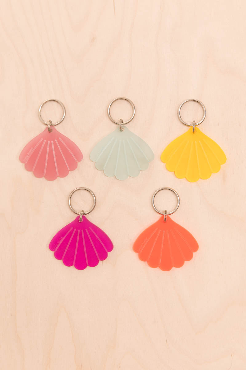 Porte-clés coquillage Translucide