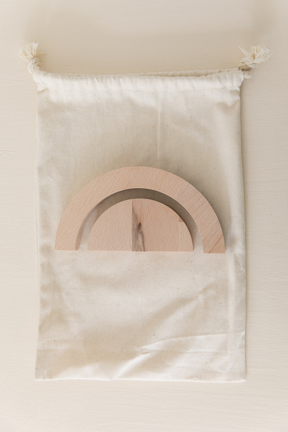 Set objet décoratif en bois de hêtre SUNSET