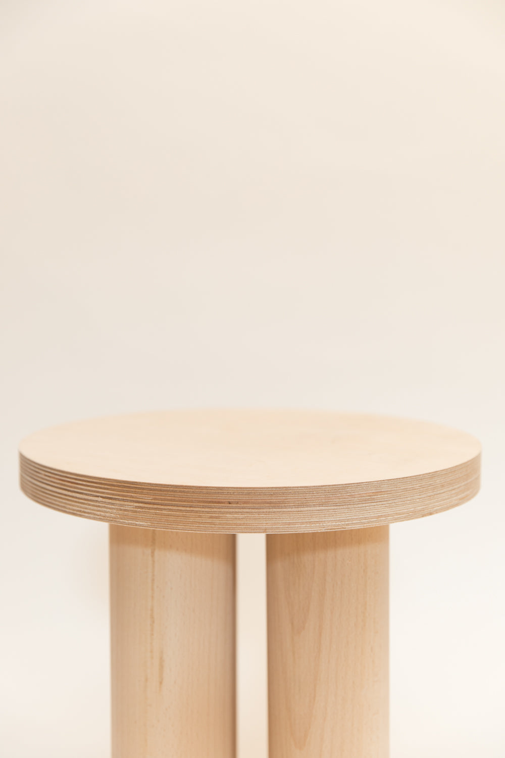 Table d'appoint ou tabouret BAOBAB bois naturel imparfait