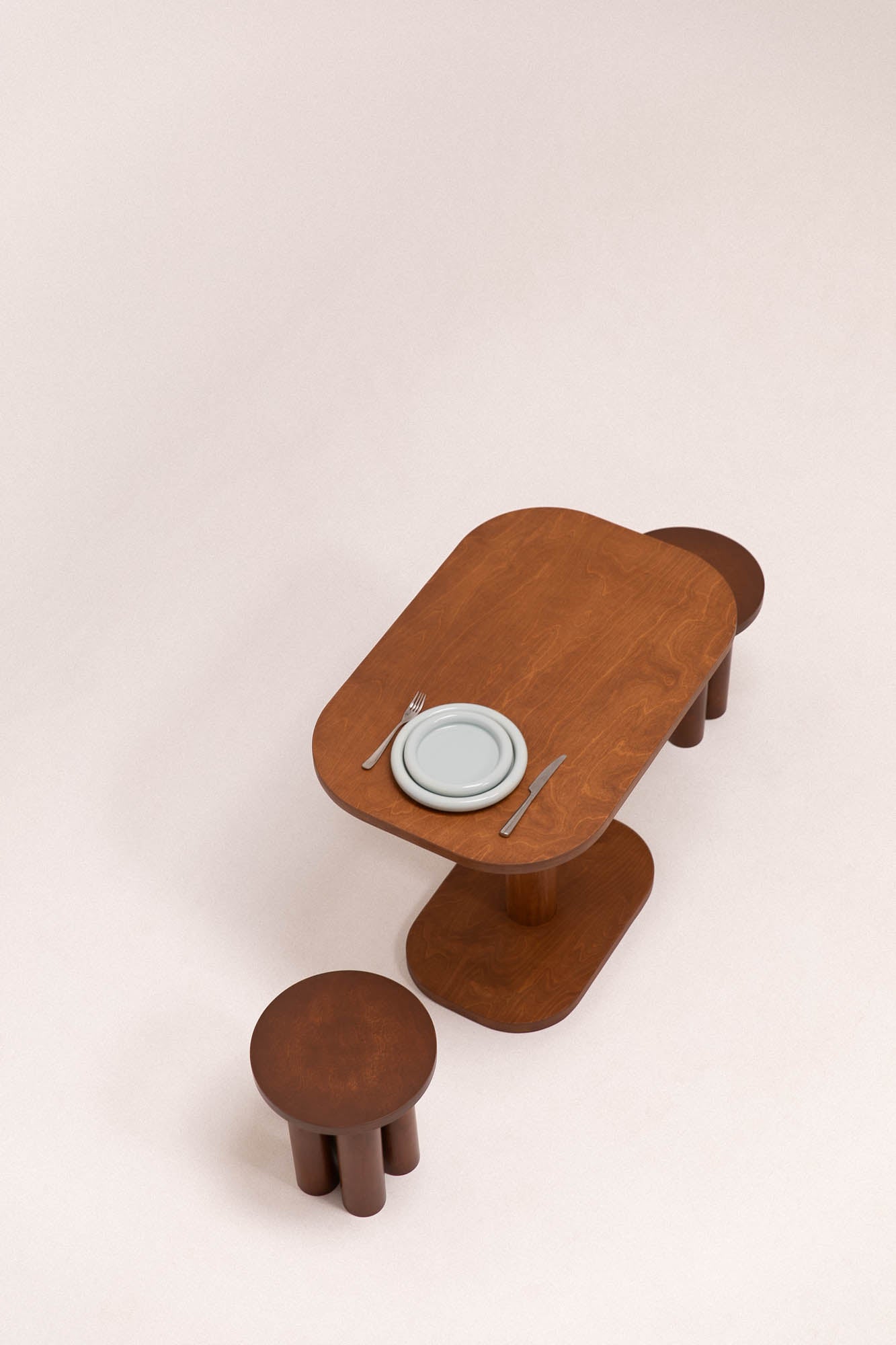 Table Bistrot SEQUOIA naturelle