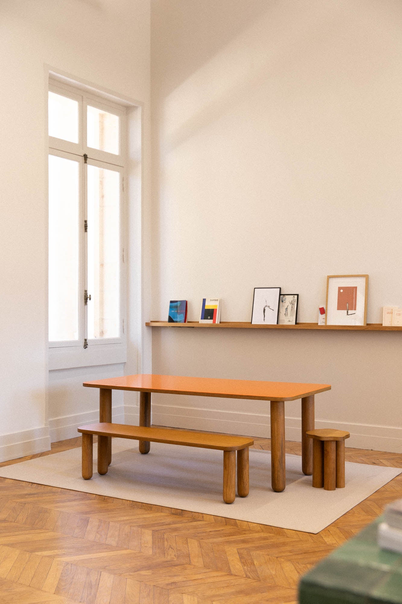 Tabouret NENUPHAR naturel