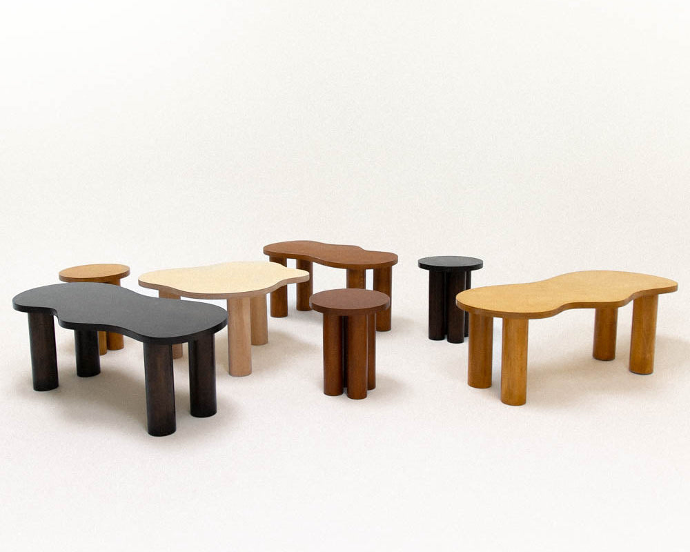 Table d'appoint ou tabouret BAOBAB terra imparfait