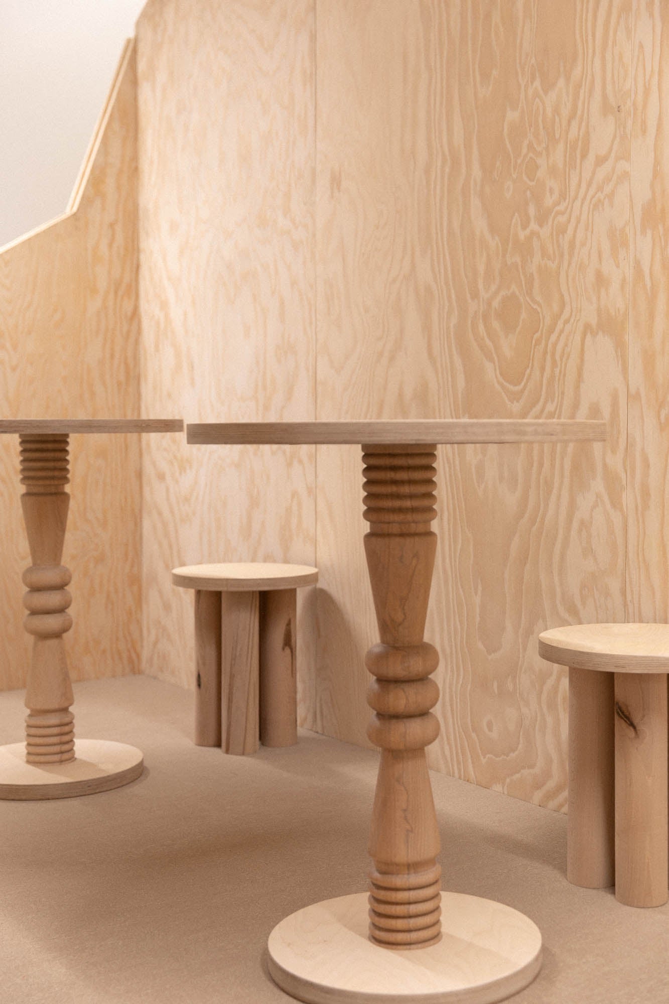 Table Bistrot TOTEM naturelle