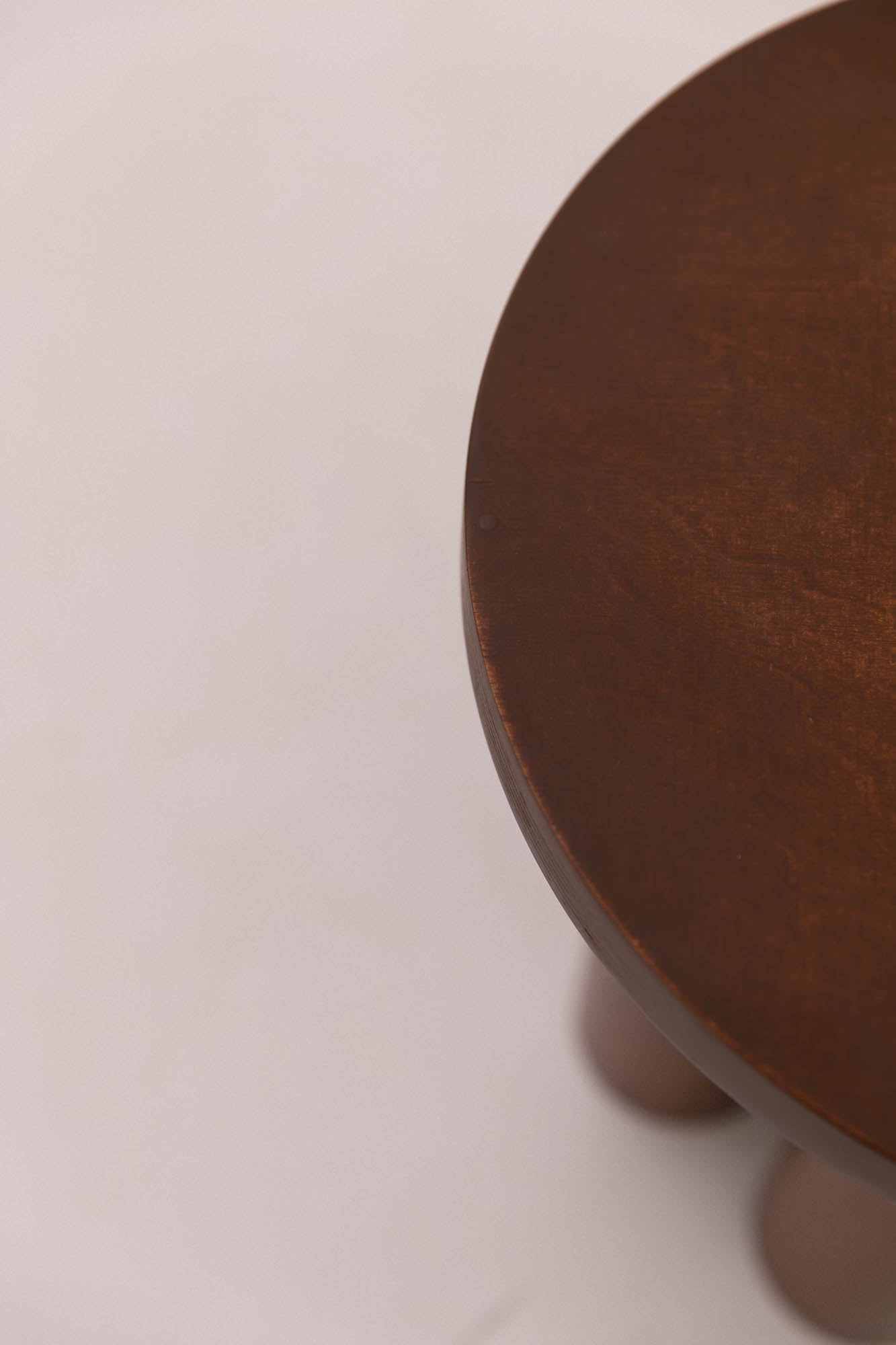 Table d'appoint ou tabouret BAOBAB Ambre imparfait