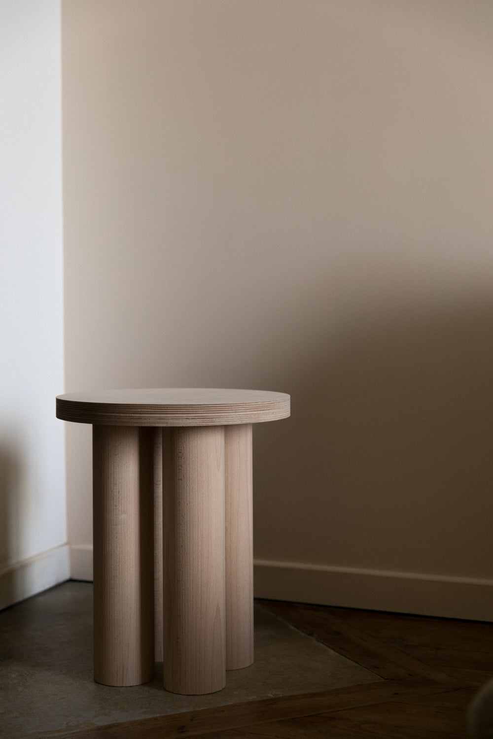 Natural BAOBAB stool