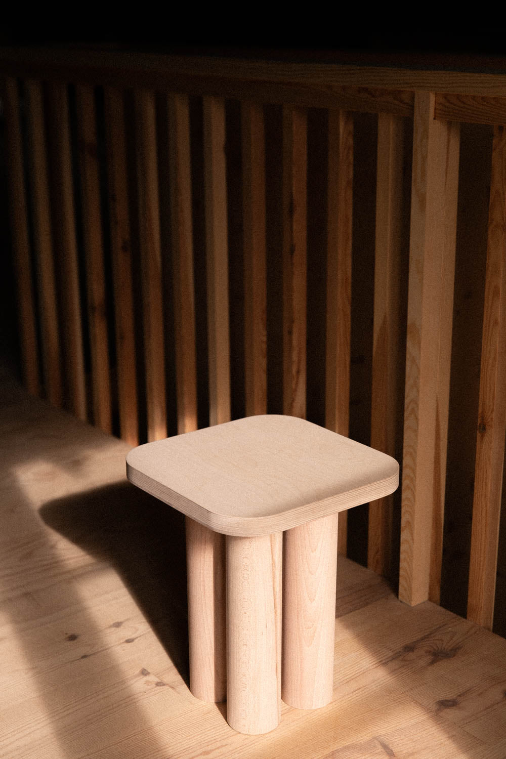 Tabouret NORI naturel