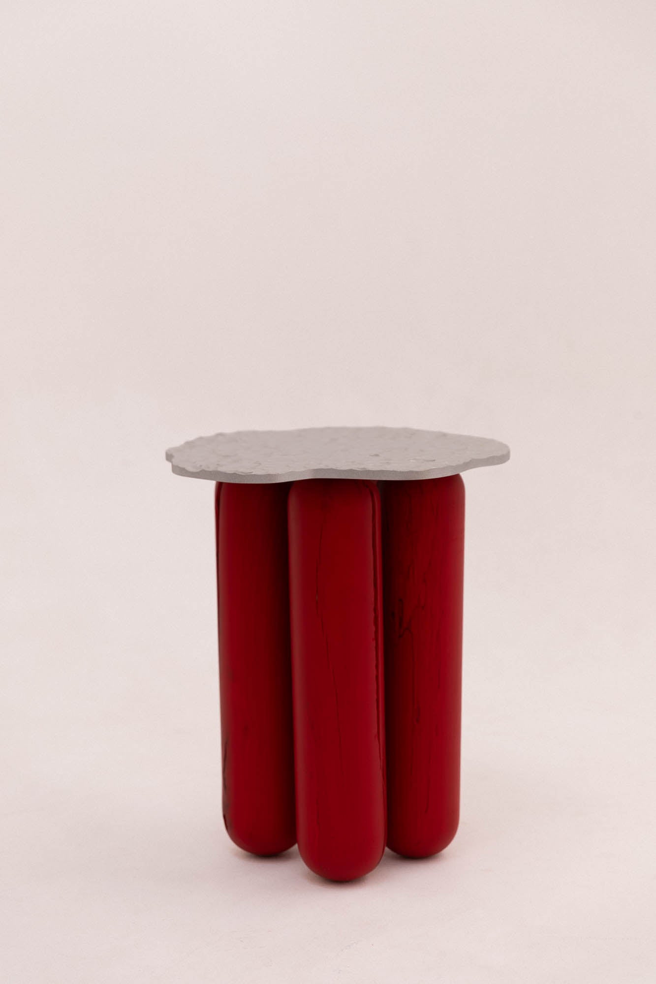 Tabouret Nénuphar Naguri métal – pièce unique
