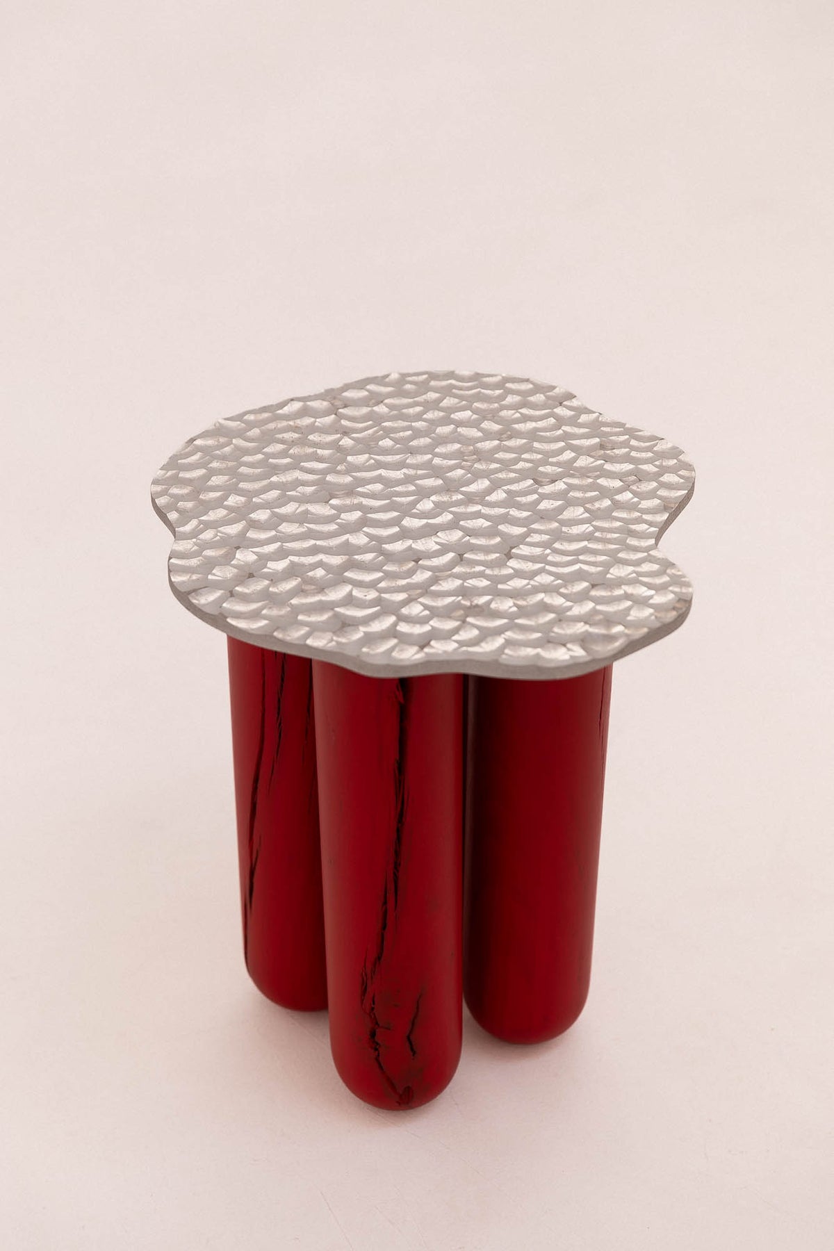 Tabouret Nénuphar Naguri métal – pièce unique