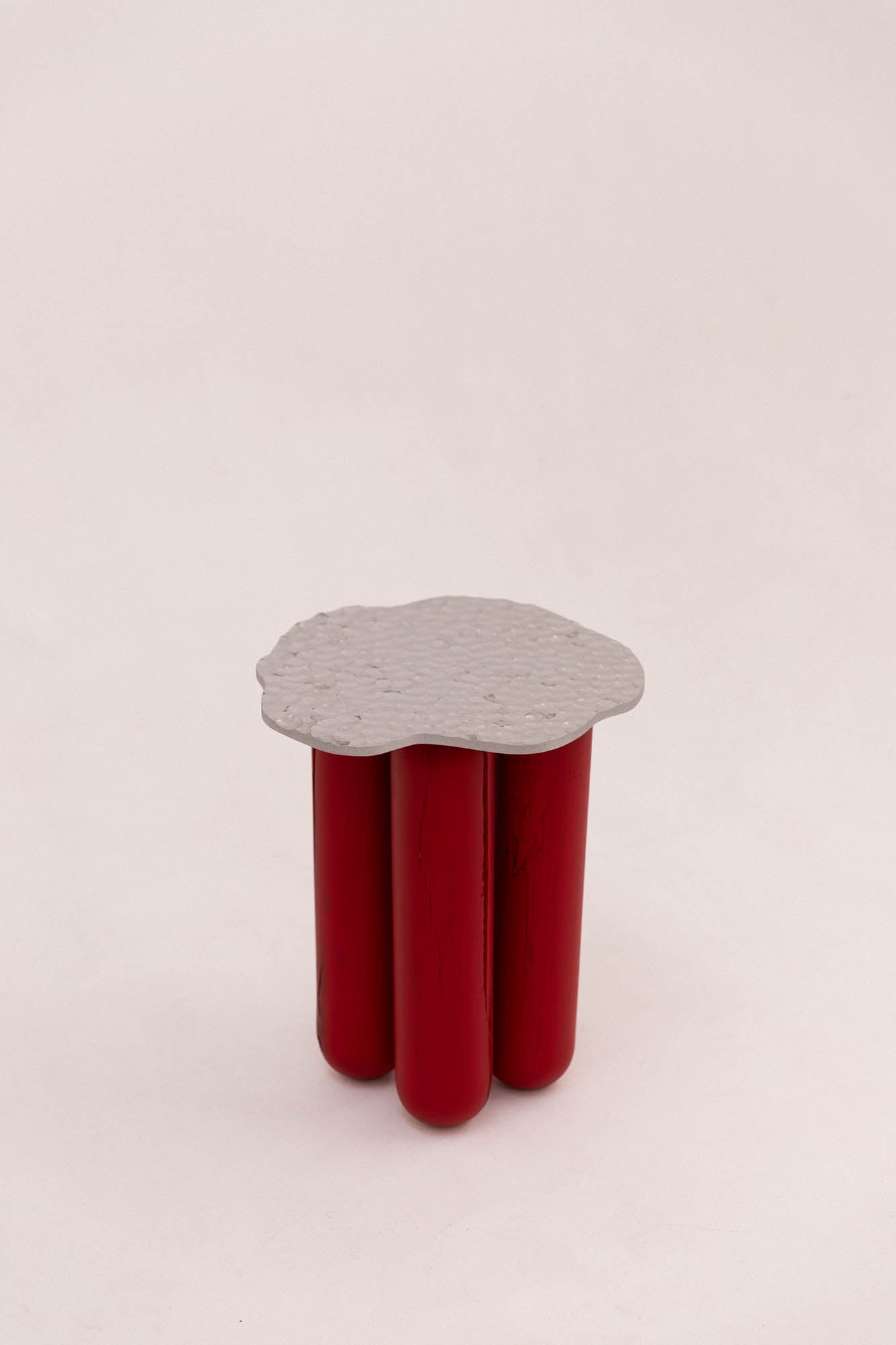 Tabouret Nénuphar Naguri métal – pièce unique