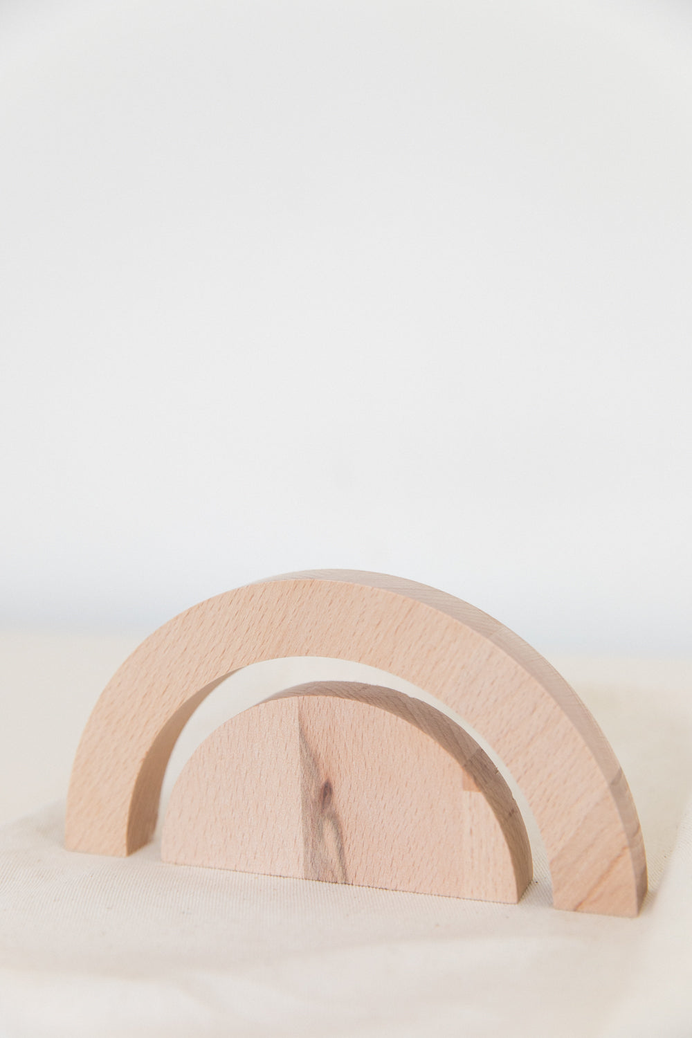 Set objet décoratif en bois de hêtre SUNSET