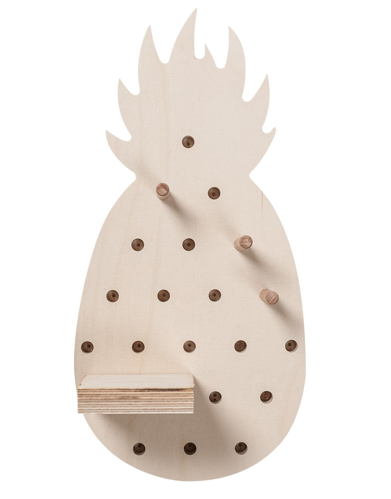 Small pineapple pegboard