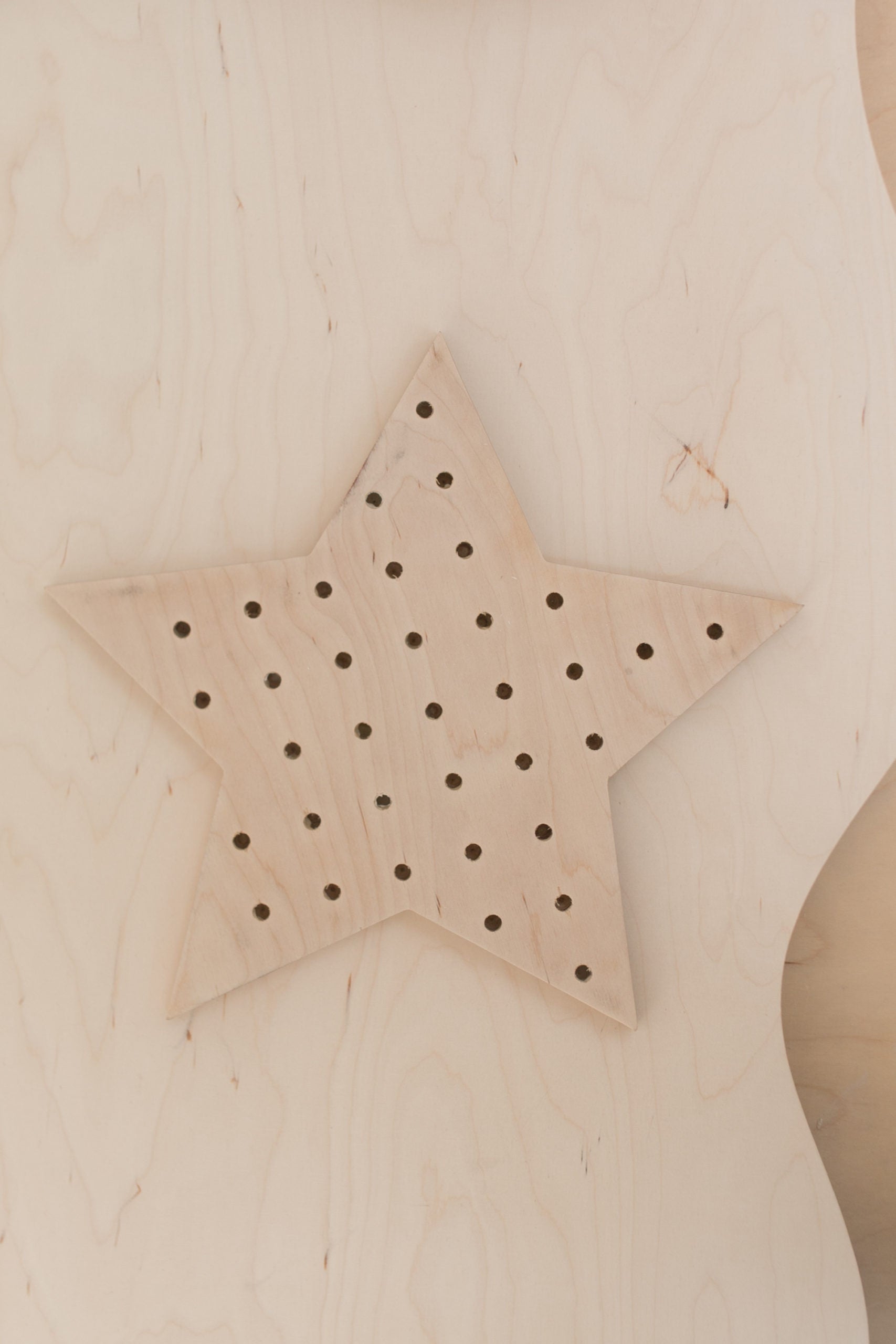 Pegboard Étoile imparfait
