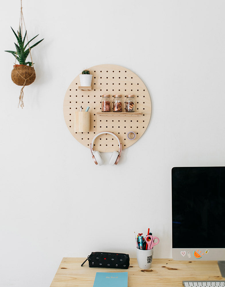 Pegboard rond grand