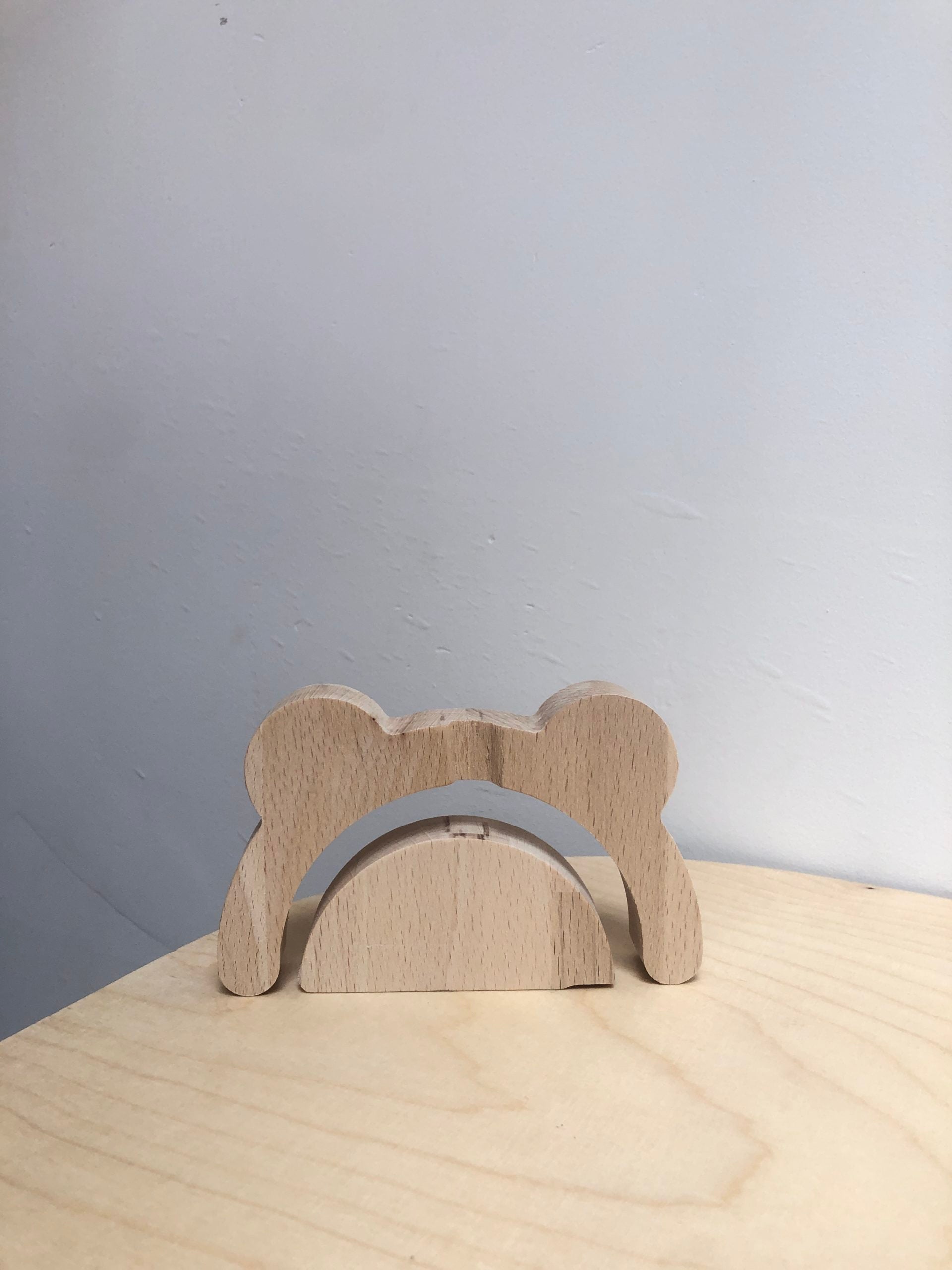 Set à empiler en bois de hêtre OURSON imparfait